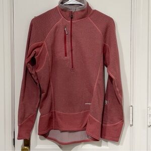 Patagonia Women’s R1 Regulator Fleece Pullover – Rose Red, Size M